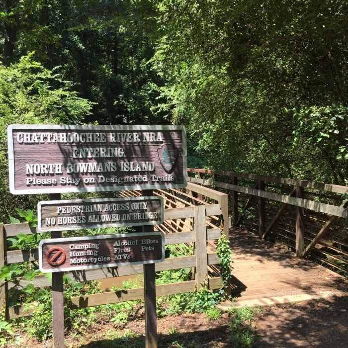 Near Bowman's Island Loop