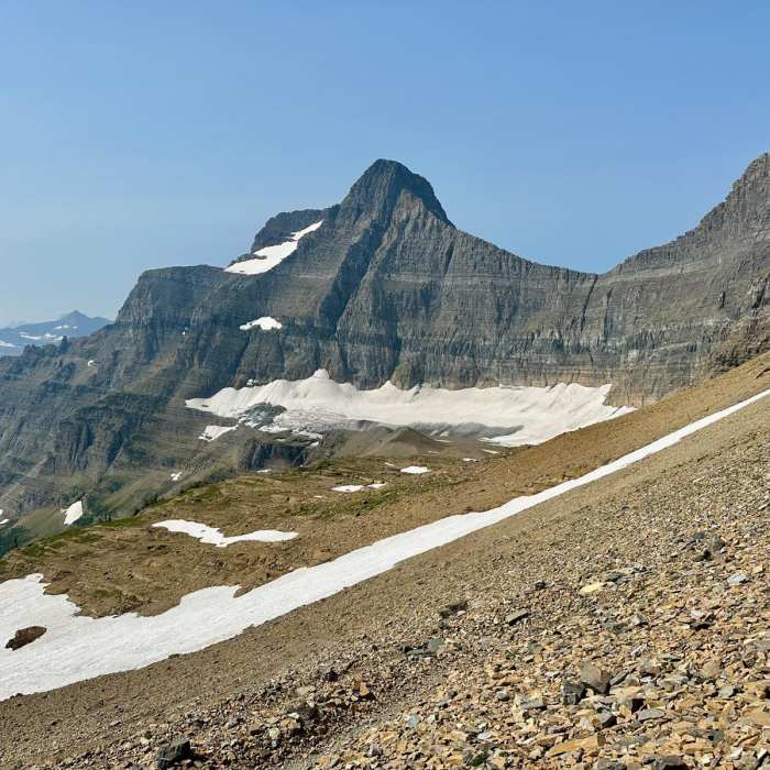 Near Continental Divide Trail: Siyeh Pass Alternate