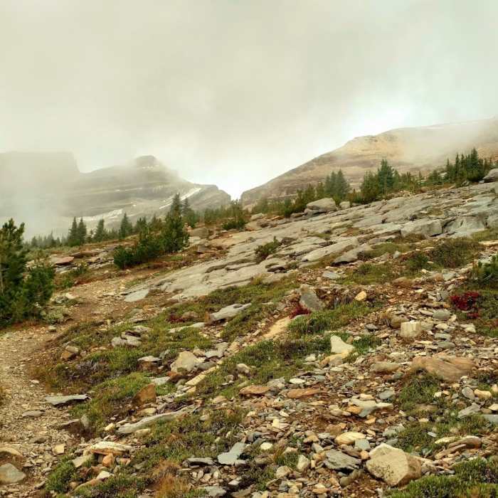 Near Mumm Basin Route