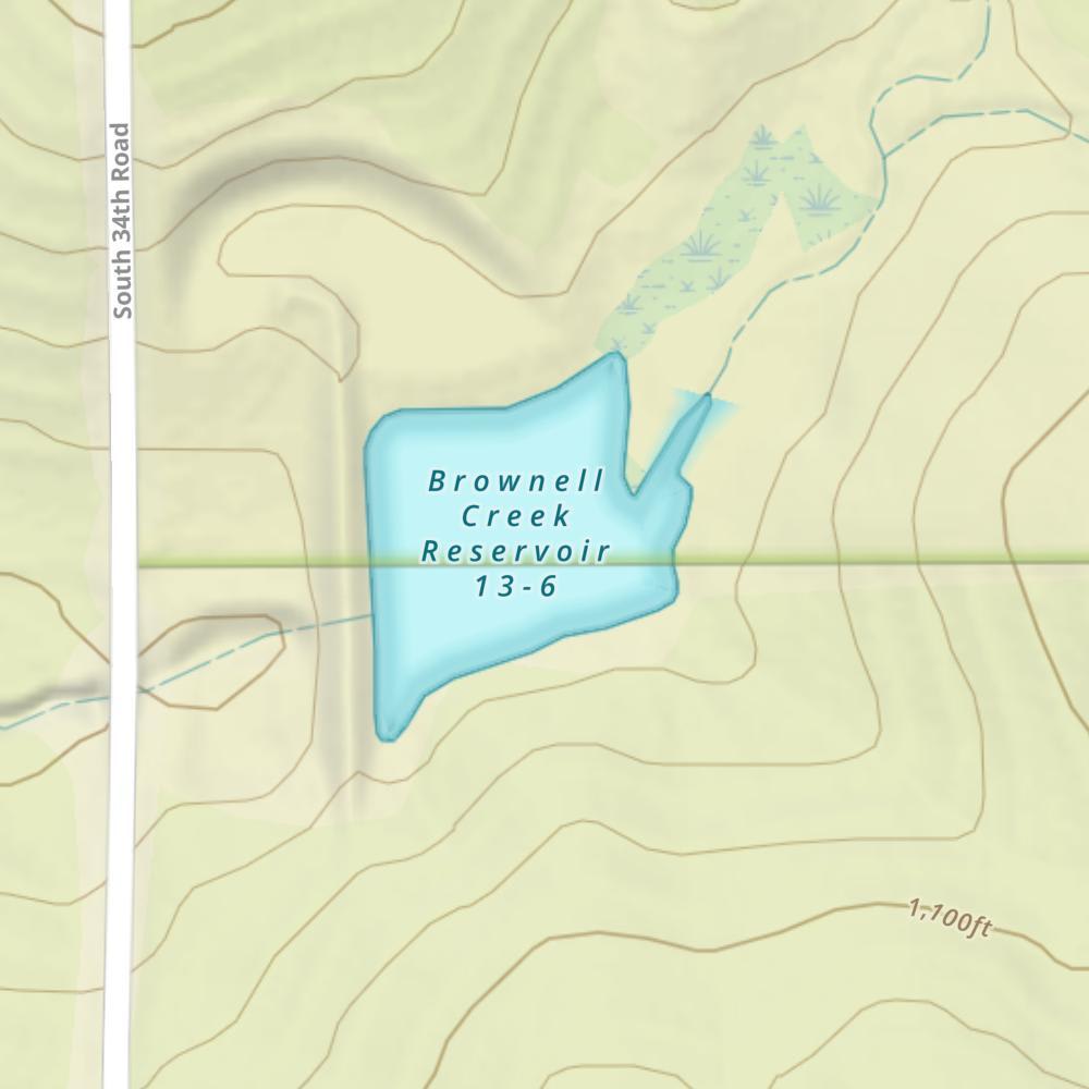 Brownell Creek Reservoir 13-6 photo