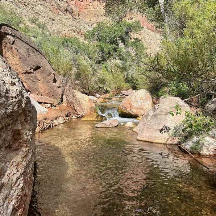Near Tapeats Creek, Thunder River, and Deer Creek