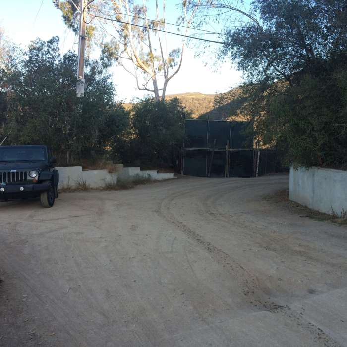 Near Rustic Canyon Trail