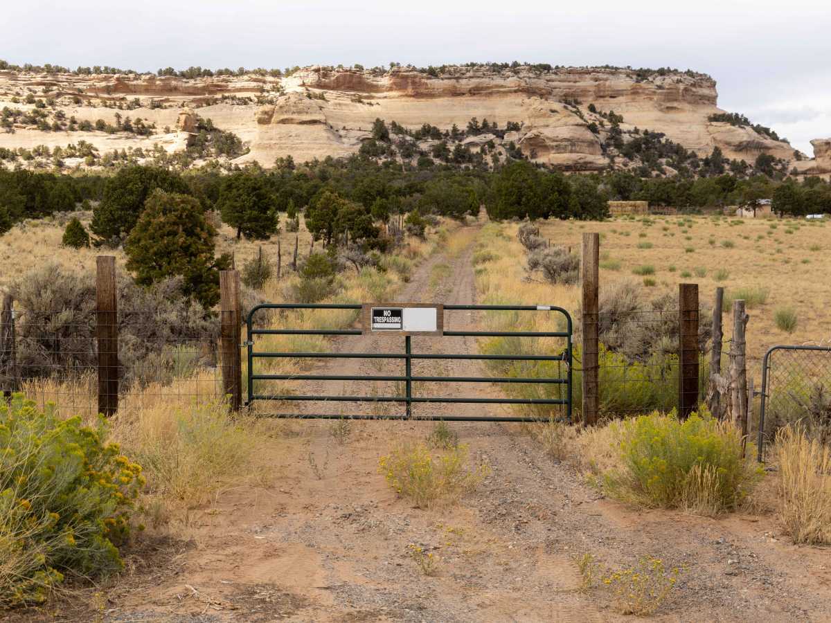 Little Dolores Canyon trail photo