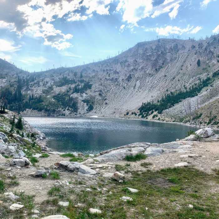 Near Iron Creek - Stanley Lake Loop