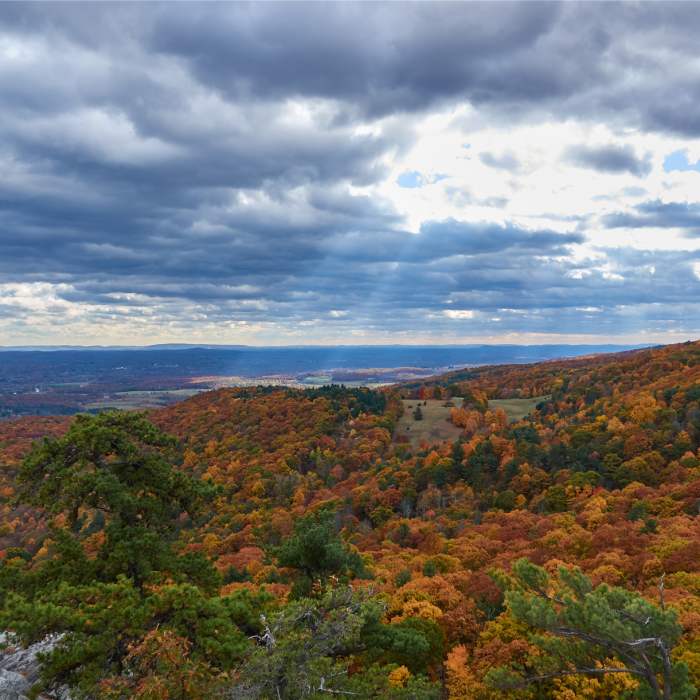 Near Bonticou Crag Route