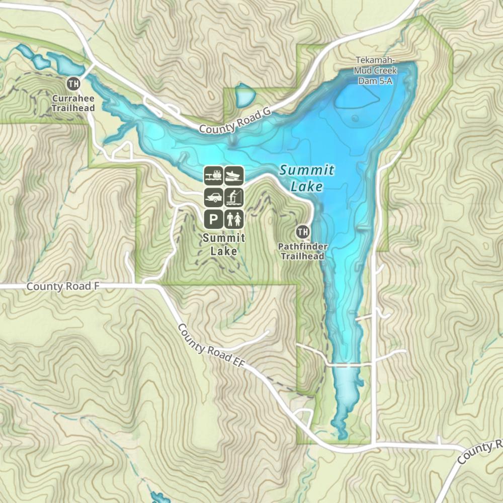 Summit Lake photo