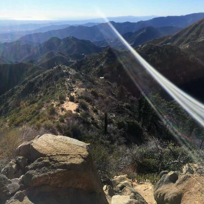 Near Strawberry Peak via Mountaineer's Route