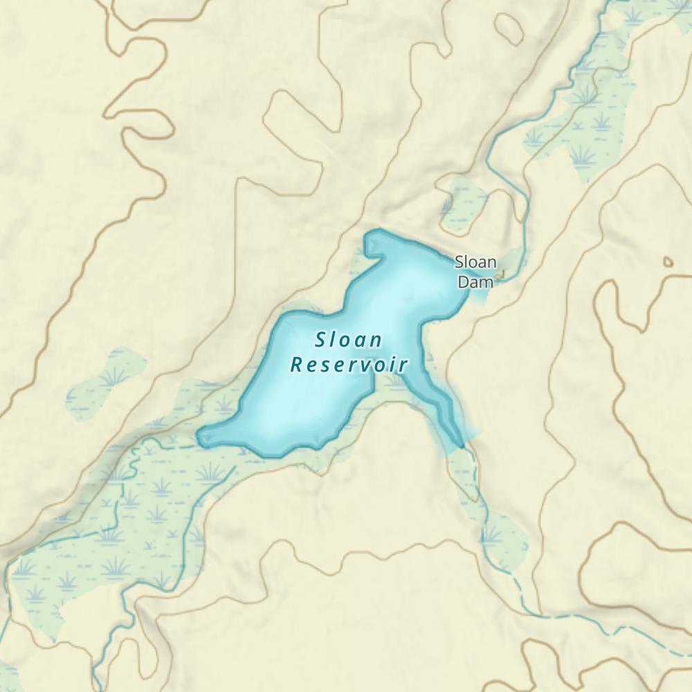 Sloan Reservoir photo
