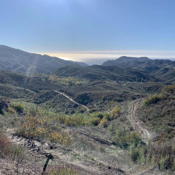 Near Backbone Trail: Kanan Dume Road to Mishe Mokwa