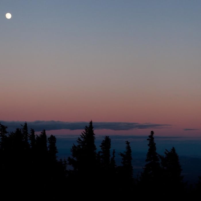 Near Oval Lake + Palisade Point via Lookout Mountain/Divide Trail