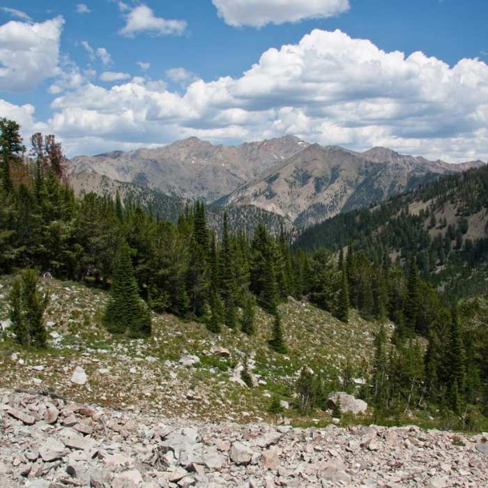 Near North Fork of the Big Wood - Amber Lakes