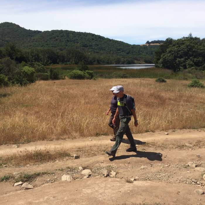 Hiking around Lake Ilsanjo Near Lake Loop