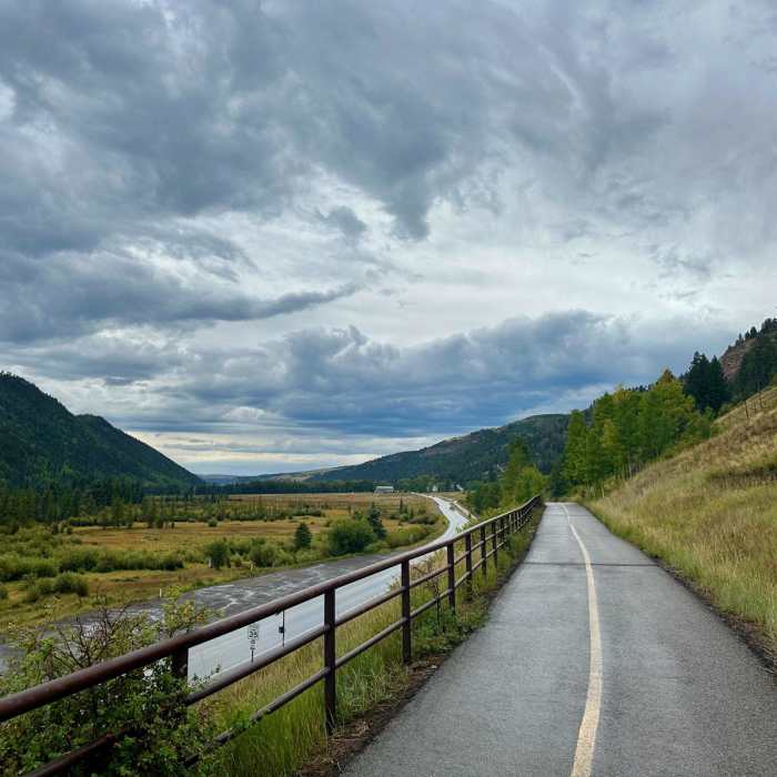 Near Valley Floor and Bike Path Loop