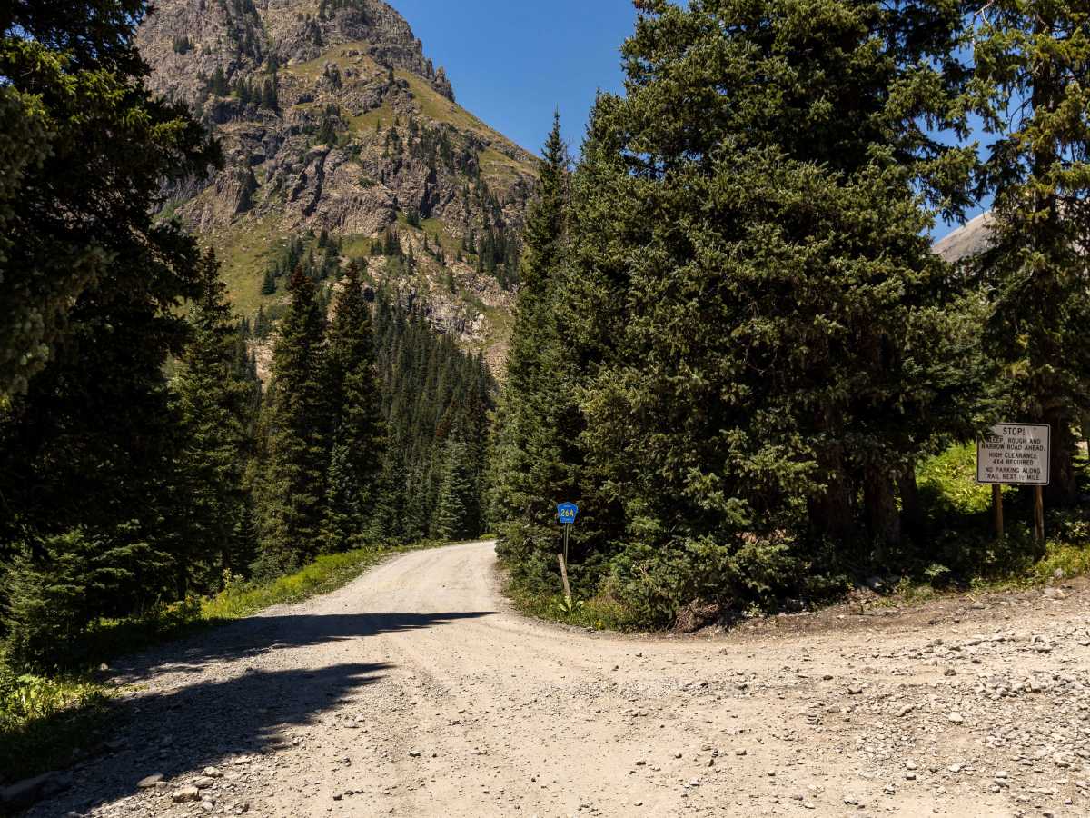 Governors Basin trail photo