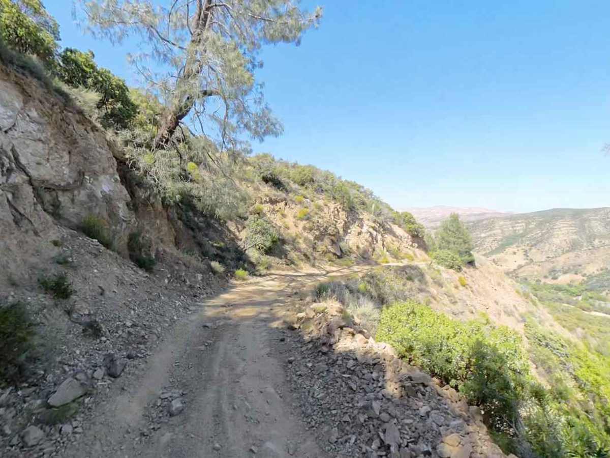 New Idria Dam to Ghost Town trail photo