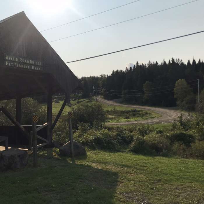 River Road Bridge Near State Park Trail