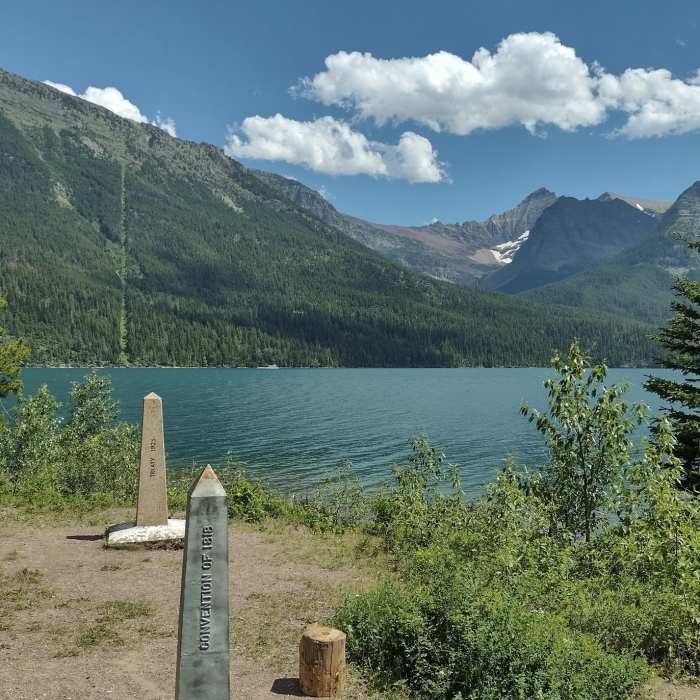 Near CDT: Goat Haunt to Waterton Townsite (MT Sec. 30C - Lakeshore Trail)