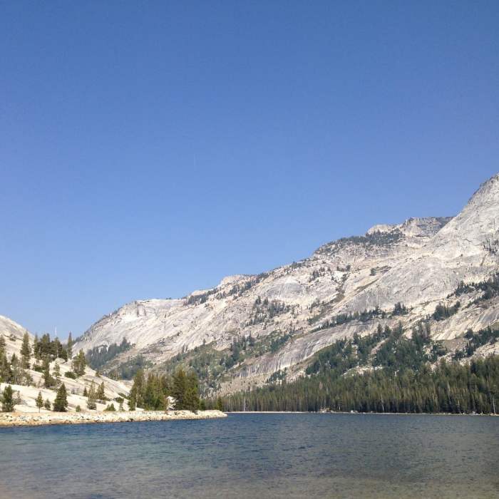 Beautiful Tenaya Lake! Near Murphy Creek Trail