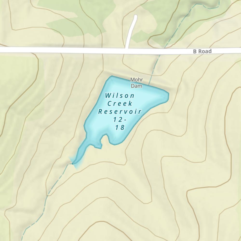 Wilson Creek Reservoir 12-18 photo