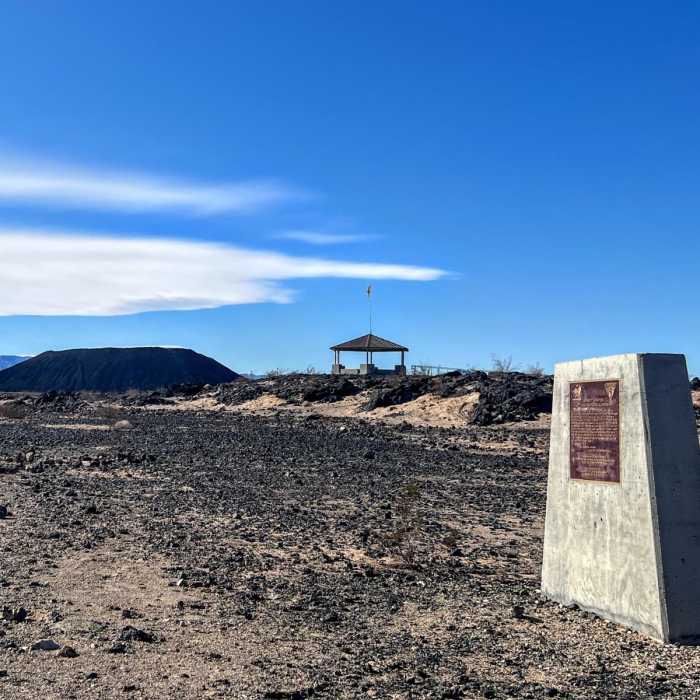 Near Amboy Crater Trail