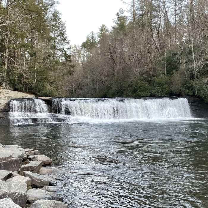 Hooker Falls Near Hooker Falls Trail
