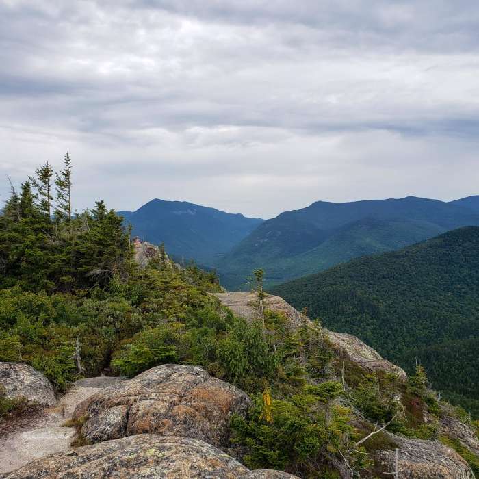 Near Mount Crawford, Stairs Mountain, and Mount Resolution via Davis Path