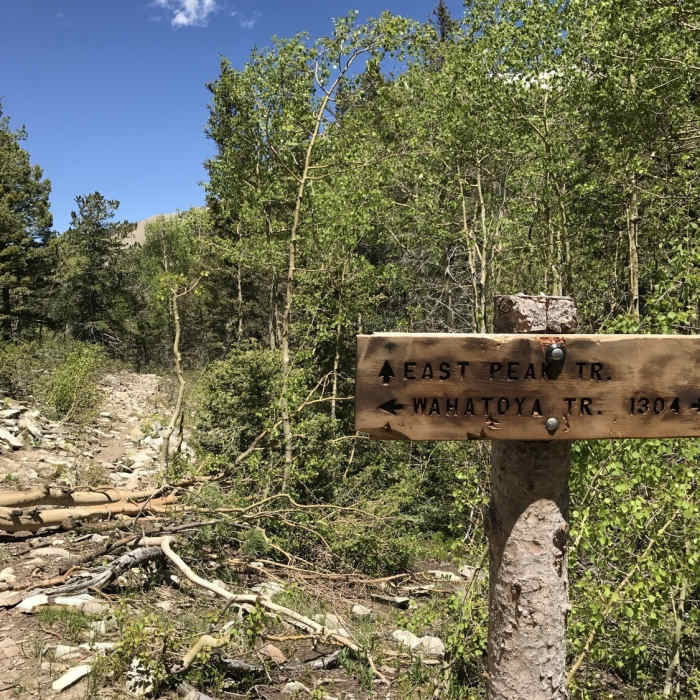 Near East Spanish Peak Ascent