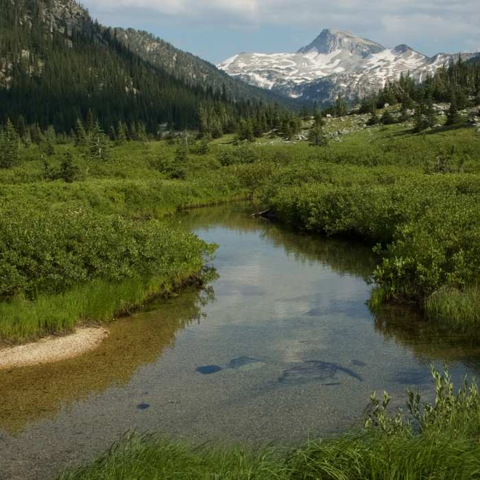 Near Mirror Lake via the East Lostine River Trail