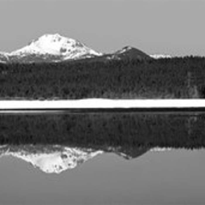 Lassen from the Lake Almanor Recreation Treail Near Lake Almanor Recreation Trail
