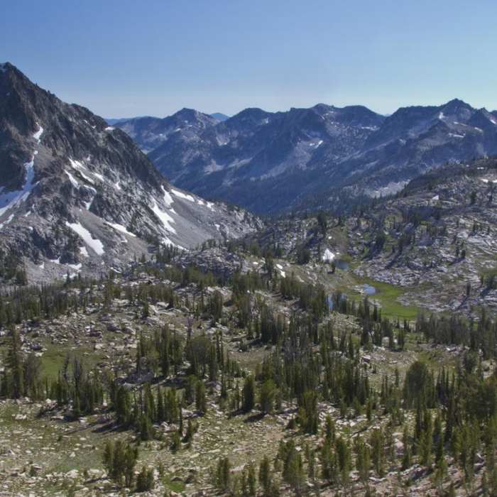 Near Queens River, Lake 8,696 + Queens River Divide