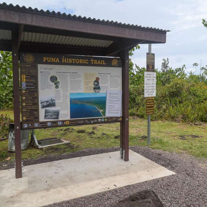 Near Ha'ena Beach / Shipman Beach via Puna Coastal Trail
