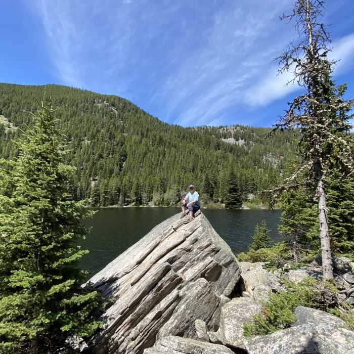 Near Lava Lake Trail #77