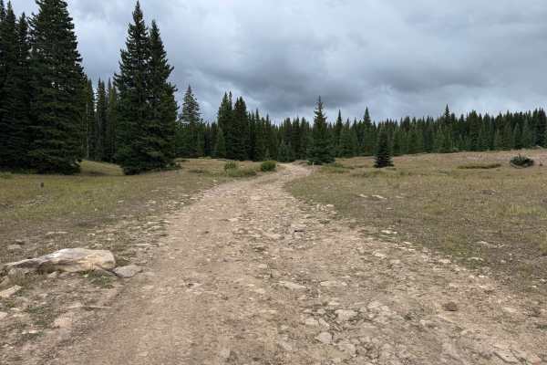 Red and White Mountain Road