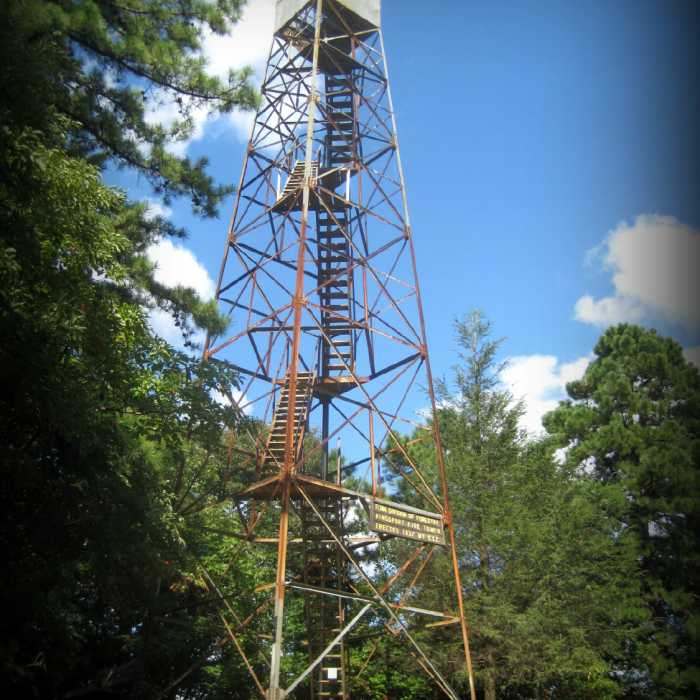 Near Bays Mountain Cherry Knob Fire Tower