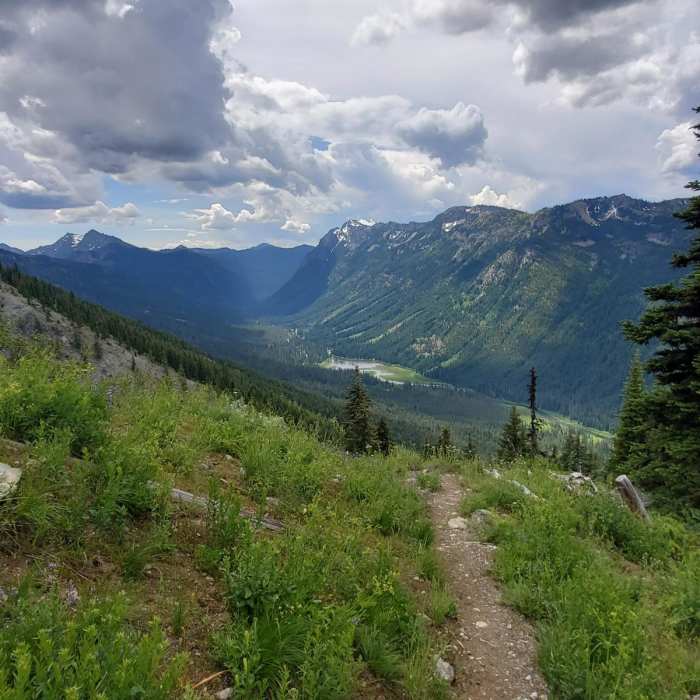 Near Paddy-Go-Easy Pass + Sprite Lake