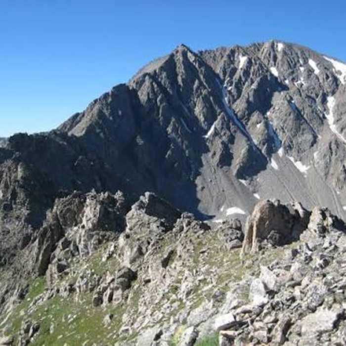 Near Ellingwood Point North Ridge via South Zapata Creek Near Ellingwood Point North Ridge via South Zapata Creek