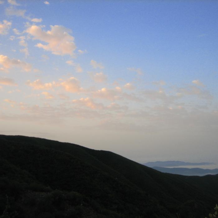 Near Sisar Canyon to Red Reef Trail
