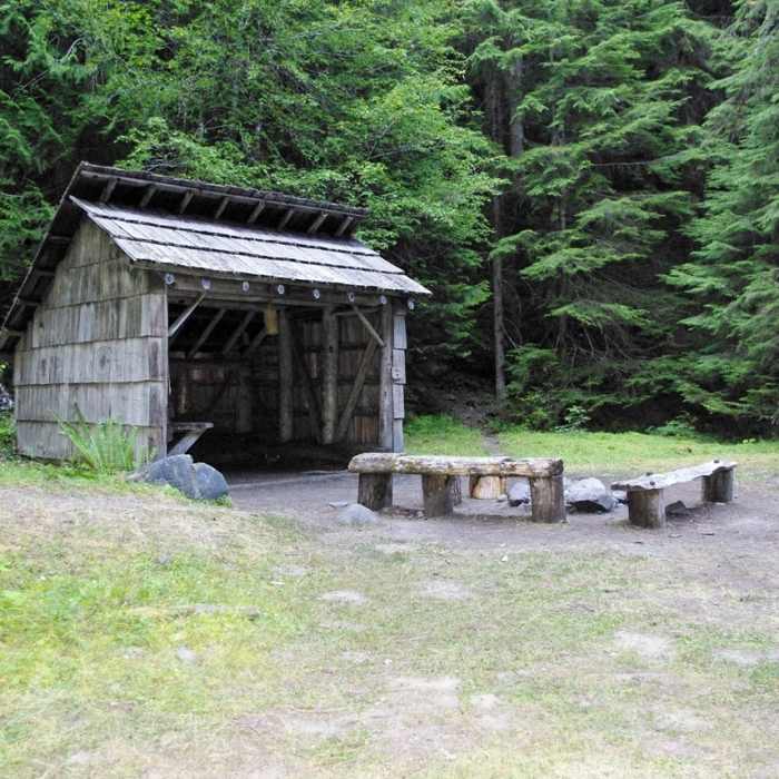 Three Forks Shelter with permission from Lucko666 Tim Hillard Near Cameron Creek & Cameron Pass Trails