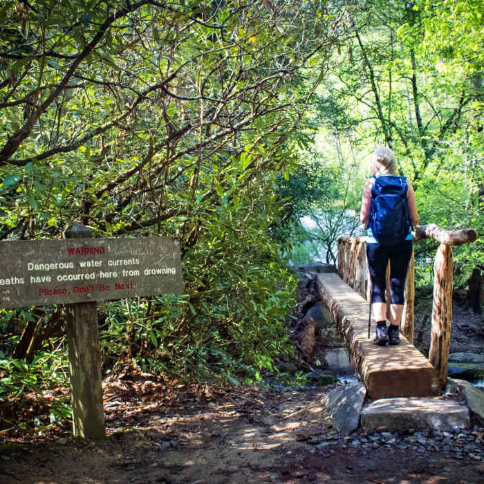 Near Abrams Falls Out and Back Near Abrams Falls Out and Back