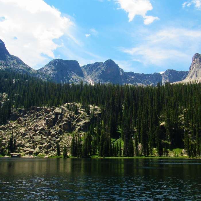 Spirit Lake Near East Inlet Trail