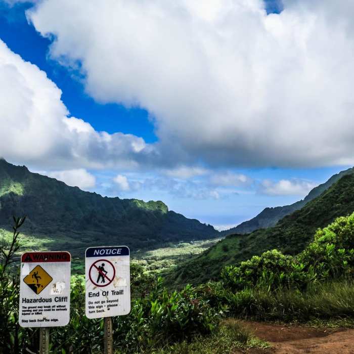 Near Konahuanui Summit / K2 via Pu'u Ohia Near Konahuanui Summit / K2 via Pu'u Ohia