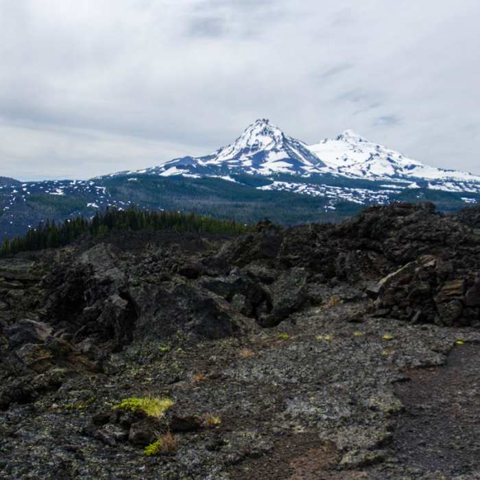 Near Little Belknap Crater