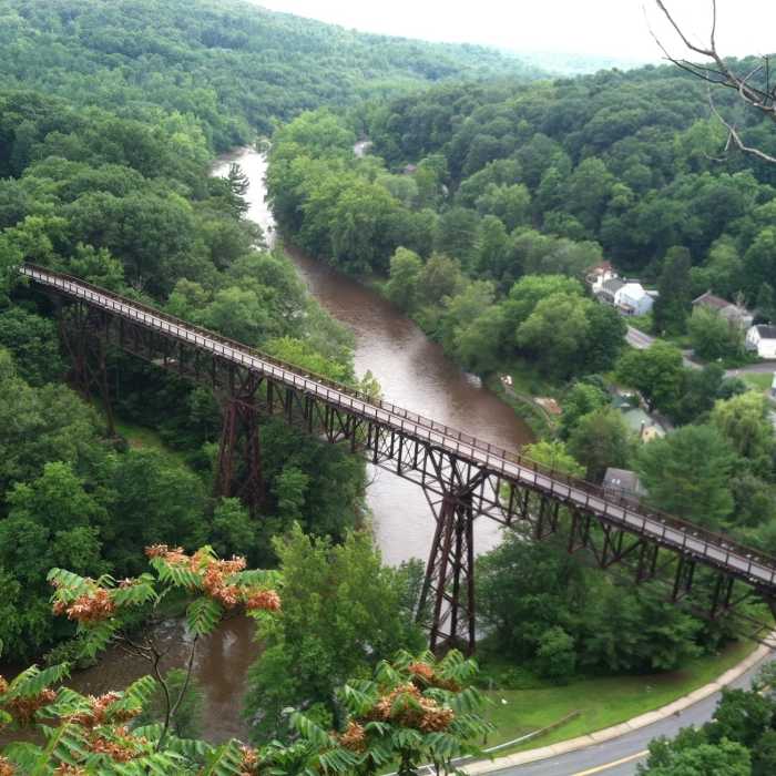 Near Wallkill Valley Rail Trail