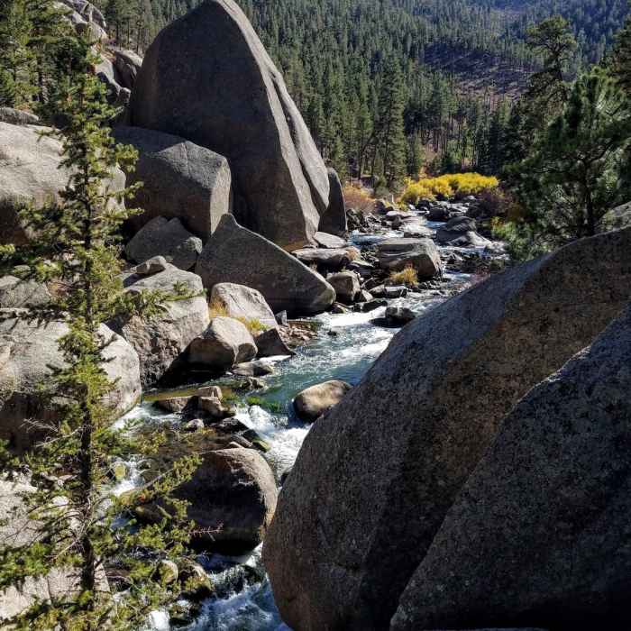 Boulders along South Platte River Trail #654. Near Platte River #654