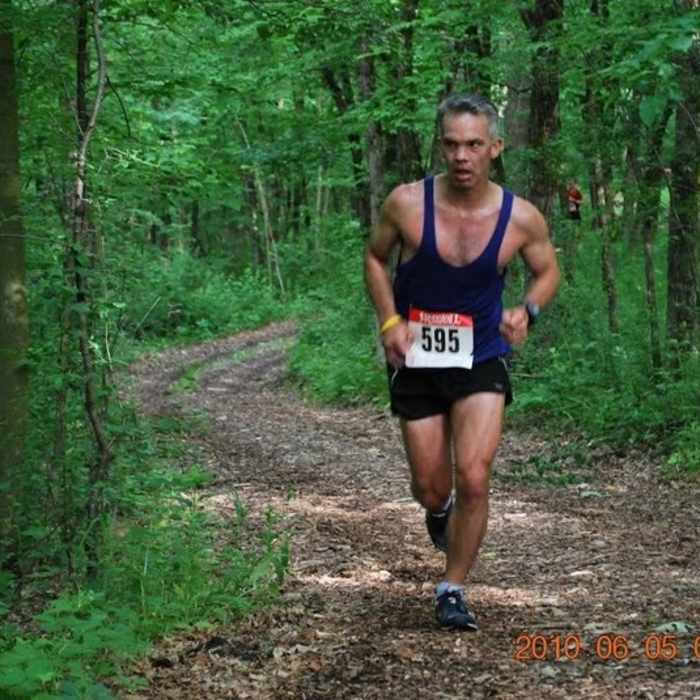 Beautiful forest trail. Near Chester Woods Loop