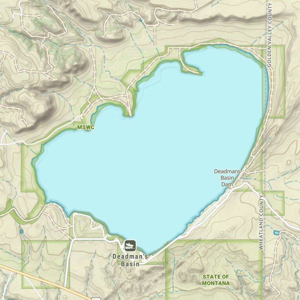 Deadmans Basin Reservoir