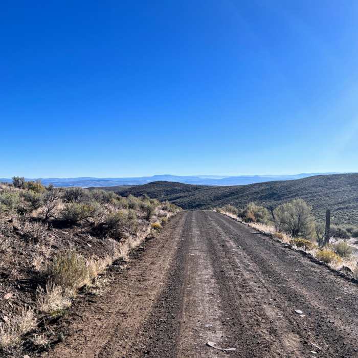 Near Domingo Pass Road Near Domingo Pass Road