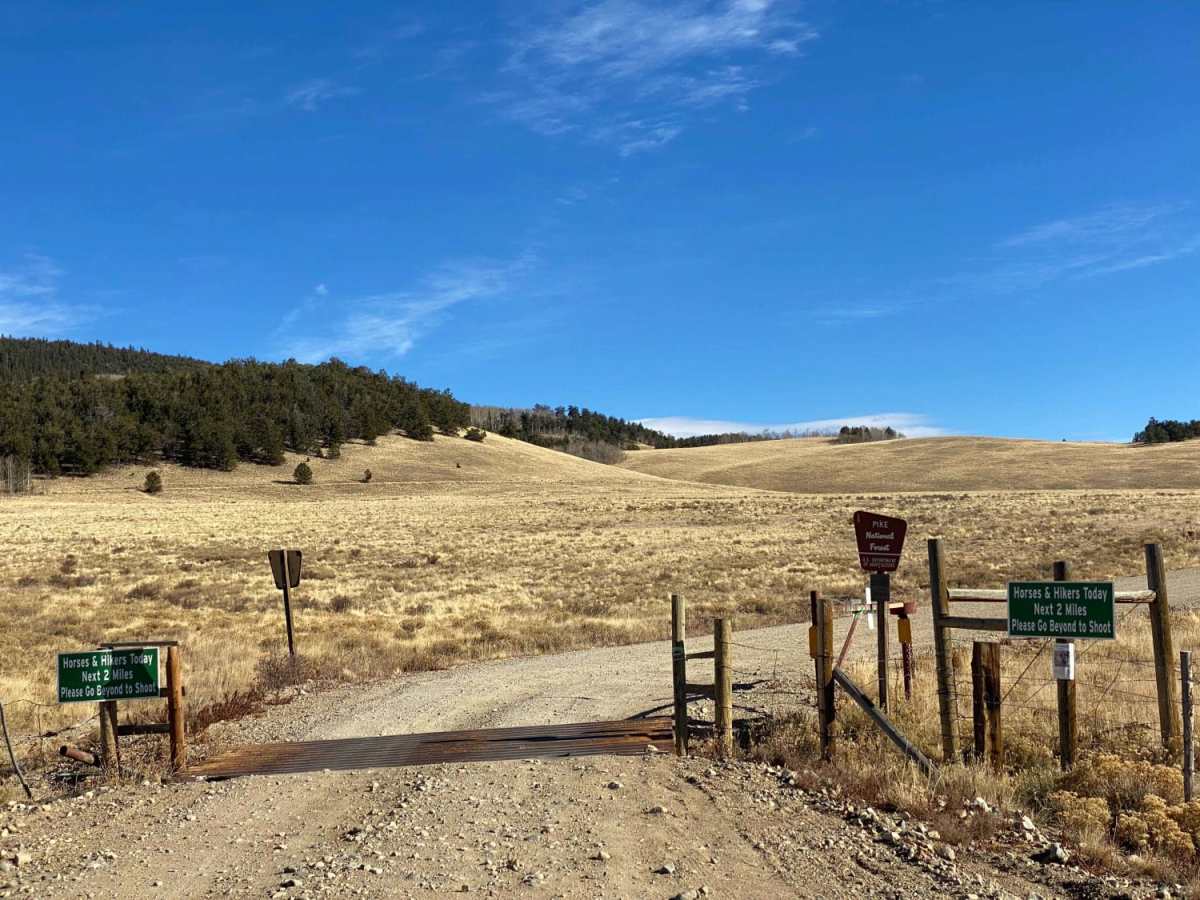 Lost Park Road trail photo