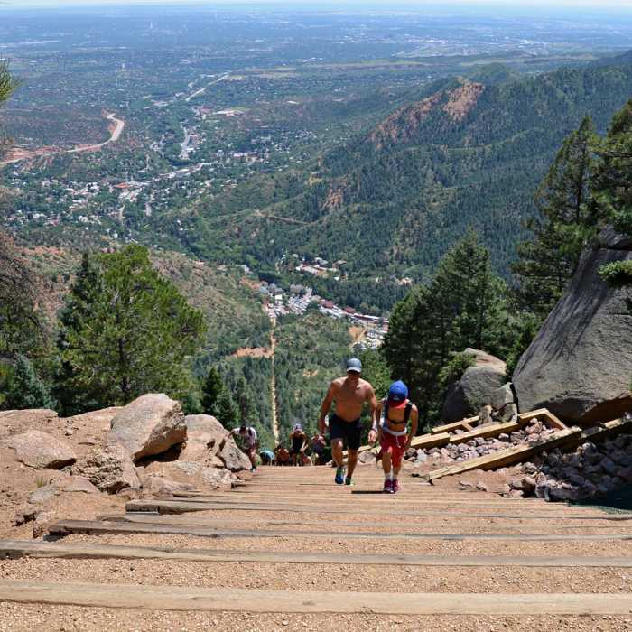 Near The Manitou Springs Incline Near The Manitou Springs Incline