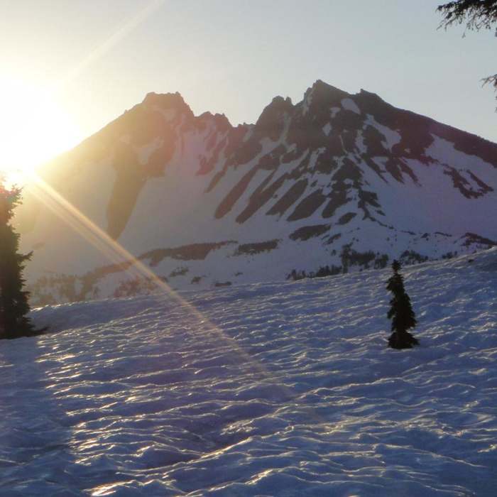 Near South Sister Climber Trail #36 Near South Sister Climber Trail #36